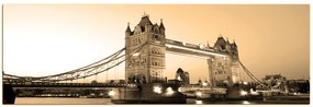 Obraz na plátne - Tower Bridge - panoráma 530FA (105x35 cm)