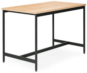 Loftový set nábytku do jedálne alebo kuchyne – stolík a 2 lavice