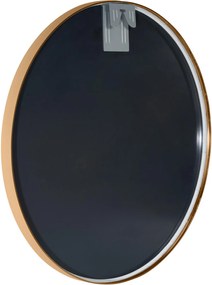 Nástenné zrkadlo Elsie L 323826 - 60x60 cm - Zlatá mat