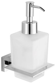 Závesný dávkovač mydla MEXEN ARNO s pumpičkou - kov / sklo - chrómový, 70207388-00