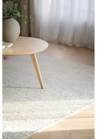 Okrúhly konferenčný stolík v dekore duba v prírodnej farbe 90x90 cm Yumi - Rowico