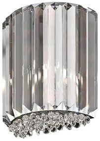 Zuma Line Zuma Line W0360-01A-B5AC - Krištáľové nástenné svietidlo PRINCE 1xG9/42W/230V ZL0021
