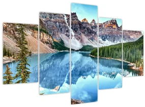 Obraz - Moraine lake (150x105 cm)