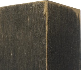 Moderná nástenná lampa staroružová 2-žiarovková IP44 - Baleno