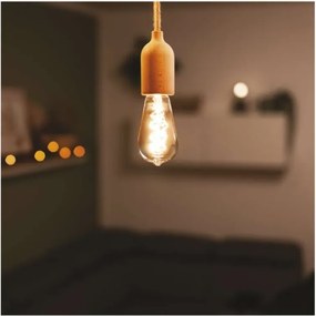 LED žiarovka DECO dymová ST64 teplá biela