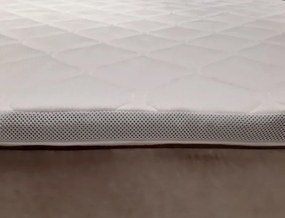 Postel boxspring Fresco 180x200 cm, béžová látka