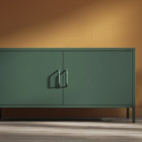 TV stolík na nožičkách ROSA, 1150 x 595 x 400 mm, Modern: fľaškovo zelená farba