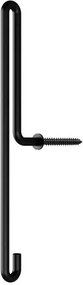 Dizajnový háčik na zavesenie WALL HOOK MOEBE BLACK | Large