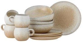Kameninová jedálenská súprava 12 ks Paula – Bloomingville