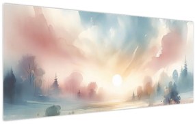 Obraz - Elegantná krajina (120x50 cm)