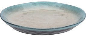 Kameninový dezertný tanier Dario, 20 cm, modrá