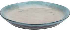 Kameninový dezertný tanier Dario, 20 cm, modrá
