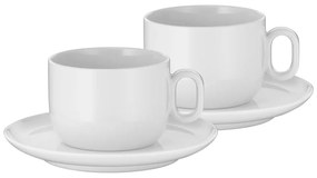 Biele porcelánové šálky v súprave 2 ks na cappuccino 160 ml Barista – WMF