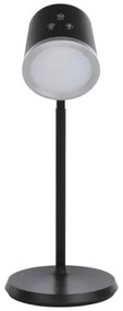 LED Stmievateľná nabíjacia stolná lampa 4v1 LED/6W/3,7V 3000K/4000K/6500K čierna