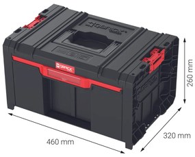 Kufrík na náradie so zásuvkou Qbrick System PRO