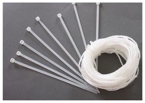 Biela plastová balkónová zástena 500x90 cm - Garden Pleasure