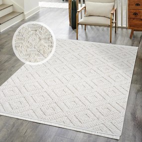Dekorstudio Vintage koberec CLASICO 8927 - krémový Rozmer koberca: 200x290cm