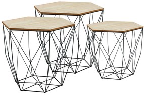 Dekorstudio 3-dielny Set dekoračných stolíkov Diamond Hill