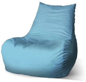 Sablio Sedací vak Bean Blankytně modrá - 60 x 70 x 70 cm