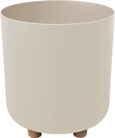 Kvetináč Sofia 240 mm, recyklovaný, béžový*84254