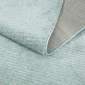 Dekorstudio Okrúhly jednofarebný koberec FANCY 900 -  mentolový Priemer koberca: 160cm