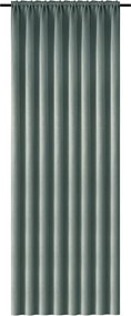 Záves OXFORD 140x270 cm, sivá zelená Zavesenie: Riasiaca páska