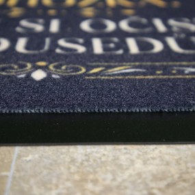 Mercury Flooring, Drahá a značková rohožka 40x60 cm - na von aj na doma, 40x60, čierna