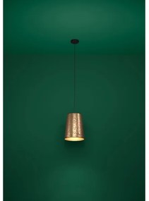 Eglo 390292 - Luster na lanku CASTUERA 1xE27/25W/230V zlatá/ružová