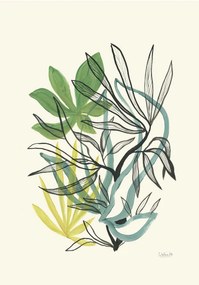 Ilustrácia Foliage N.4, Catalina Somolinos, (26.7 x 40 cm)