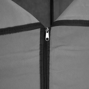 Šatníková skriňa CELINA antracitová / čierna