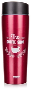 Banquet Termohrnček COFFEE 350 ml, 

vínová