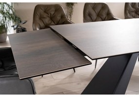 Jedálenský stôl Salvadore 180 x 90 cm, tmavo hnedá