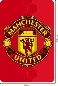 Manchester United FC - textilná nálepka na stenu