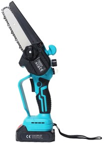 Akumulátorová reťazová píla, mini ručná píla, bezkartáčový motor, 21 V + kufor