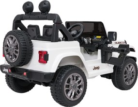 Ramiz Jeep Wrangler Rubicon LIFT elektrické autíčko pre deti biele