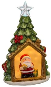 Svetelná vianočná dekorácia z keramiky Casa Selección