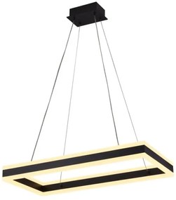 LED Stmievateľný luster na lanku LED/80W/230V 3000-6500K + diaľkové ovládanie