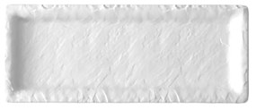 Podnos biely stredný 24,4 x 9,8 cm - Elements Melamin (Flow) - 593173