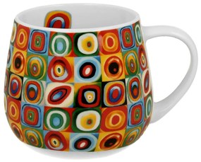Porcelánový hrnček Kandinskij Squares 430 ml
