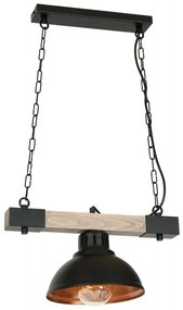 Luster na reťazi HAKON 1xE27/60W/230V