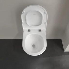 Villeroy & Boch 4670T901 - Závesné WC s doskou SoftClose SUBWAY keramika/biela
