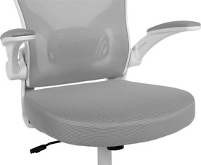 Detská otočná stolička Neoseat LEXI — látka, sivá