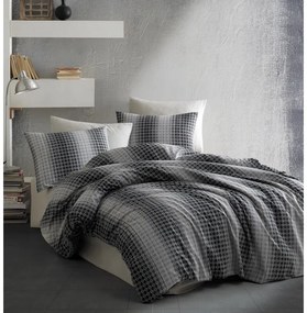 BedTex Bavlnené obliečky Oberon šedá, 220 x 200cm, 2 ks 70 x 90 cm