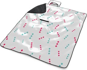 Sablio Plážová deka Bodkované čiarky: 200x140 cm