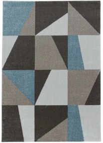 Koberce Breno Kusový koberec EFOR 3716 Blue, modrá, viacfarebná,240 x 340 cm