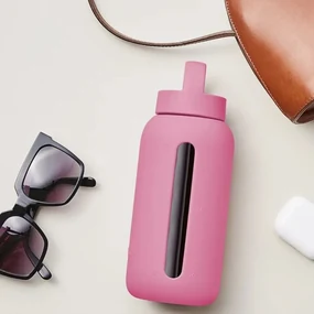 Ružová cestovná fľaša 720 ml Flamingo Pink – Muuki