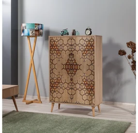 Skrinka Multibox 720 (dub sonoma). Akcia -17%. Vlastná spoľahlivá doprava až k Vám domov. 1088385