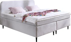 XXXLutz BOXSPRINGOVÁ POSTEĽ, 140/200 cm svetlosivá Boxxx - Online Only spálne - 002157009201