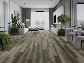 Mexen Aspen, vinylová podlaha 1240x182 mm SPC 6,5 mm, IXPE 1,5 mm, 4-stranná V-drážka, dub, F1012-1240-182-505-4V1-01