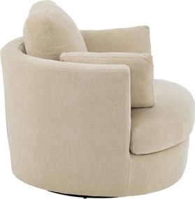 Béžové kreslo Swivel - 100*109*89cm